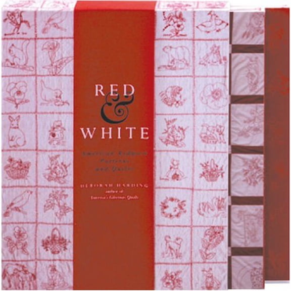 Pre-Owned Red & White: American Redwork Quilts & Patterns (Hardcover) 0847822443 9780847822447