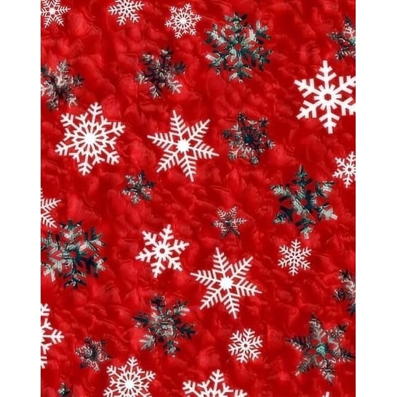 Snowflake Chocolate Transfer Sheet, by Tnct.