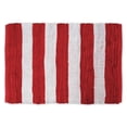thumbnail image 1 of DII Red/White Stripe Rag Rug, 1 of 3