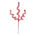 thumbnail image 1 of Red And White Striped Decoration Picks with Yarn Bell Lollipop Stems, for Christmas Tree Diy, Holiday Craft Centerpieces, Wreaths, And Gift Wrapping, Flexible Wire Stems, 1 of 6