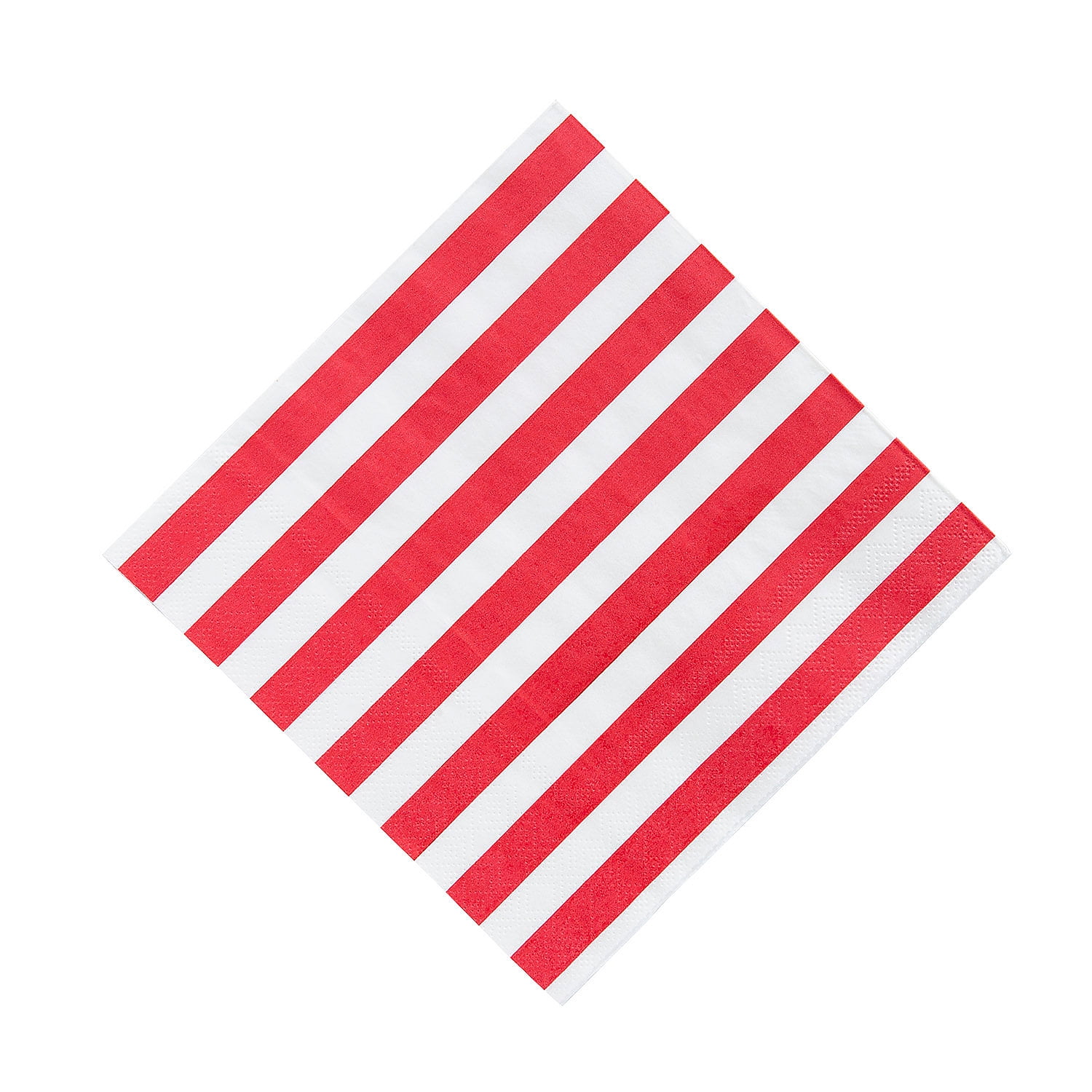 Red & White Striped Luncheon Napkins, Party Supplies, Party, 16 Pieces