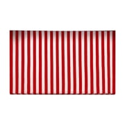 Red and White Striped Outdoor Rug, Memorial Day, Area Rug Patriotic Front Porch Door Mat Welcome Layering Rustic Washable Doormat for Memorial Day Entryway Farmhouse Decor, Red