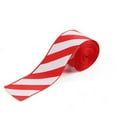 thumbnail image 1 of Red White Stripes Ribbon 5 M 38mm Red White Candy Cane Garland Gifts Wrapping Wreaths Bows Christmas Ribbon Stripe Gifts Wrap, 1 of 6
