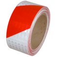 thumbnail image 1 of Red/White Super Bright High Intensity Reflective Tape 2" X 30 Ft Roll, 1 of 3