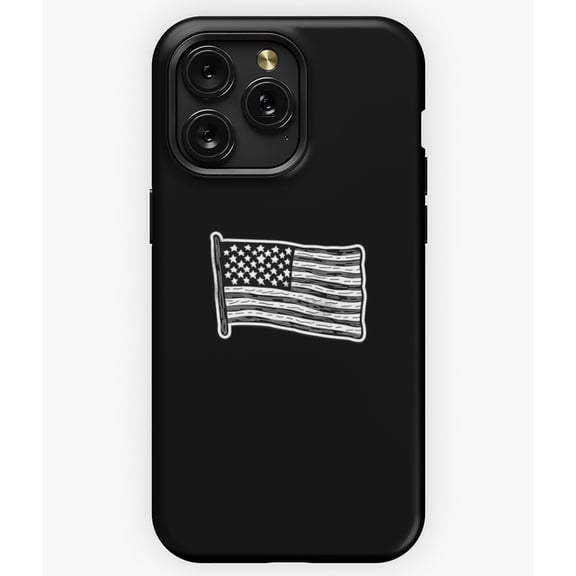 Red White and Adhesive Black and White A13000 Phone Case for iPhone 11 to 17 Pro Max