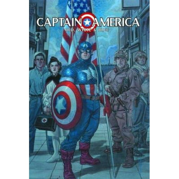Pre-Owned Captain America: Red, White & Blue ( Paperback 9780785128977) by Andrew Lis, Lynn Yoshii