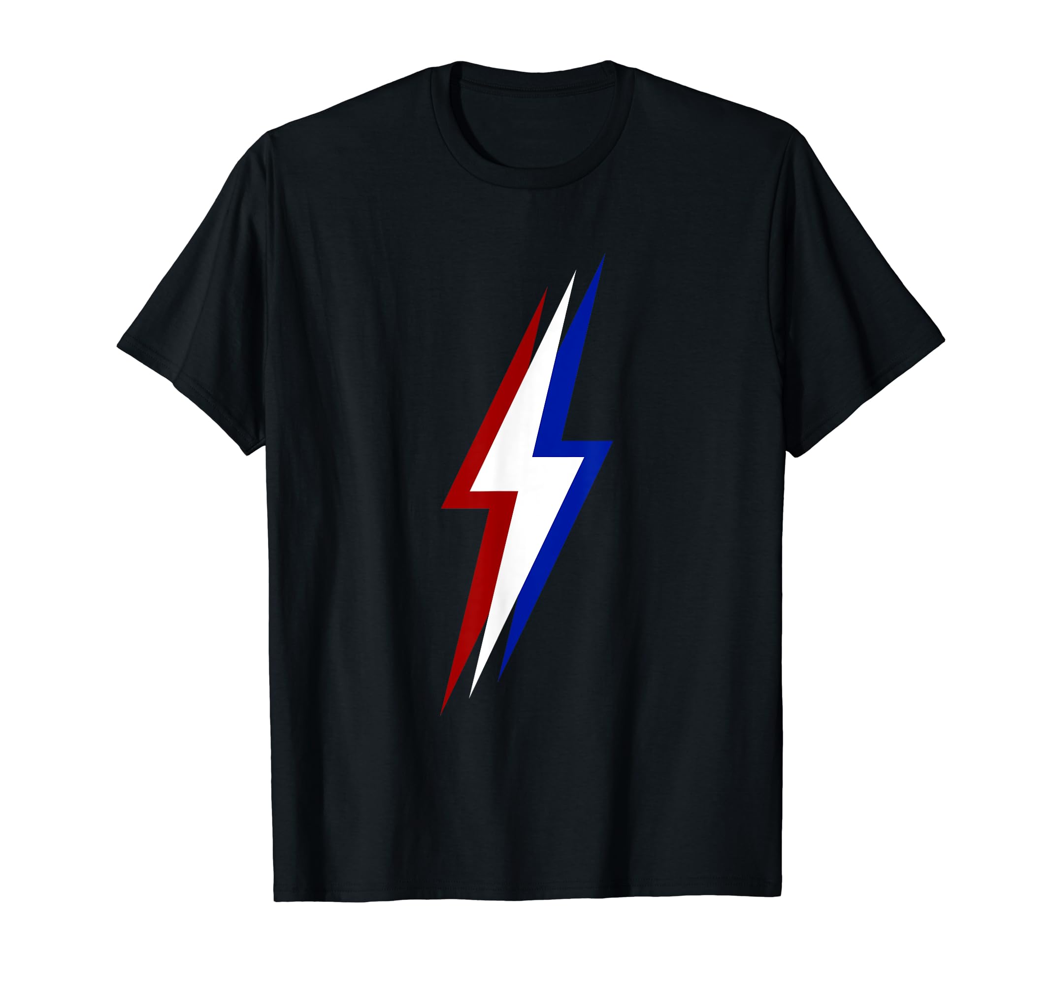 Red, White, and Blue Lightning Bolt TShirt