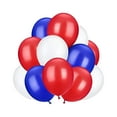 thumbnail image 1 of Red, White, and Blue Party Balloons 100 Pack, 12 Inch Latex Balloons for Celebrations, Birthdays, and Patriotic Events, 1 of 6