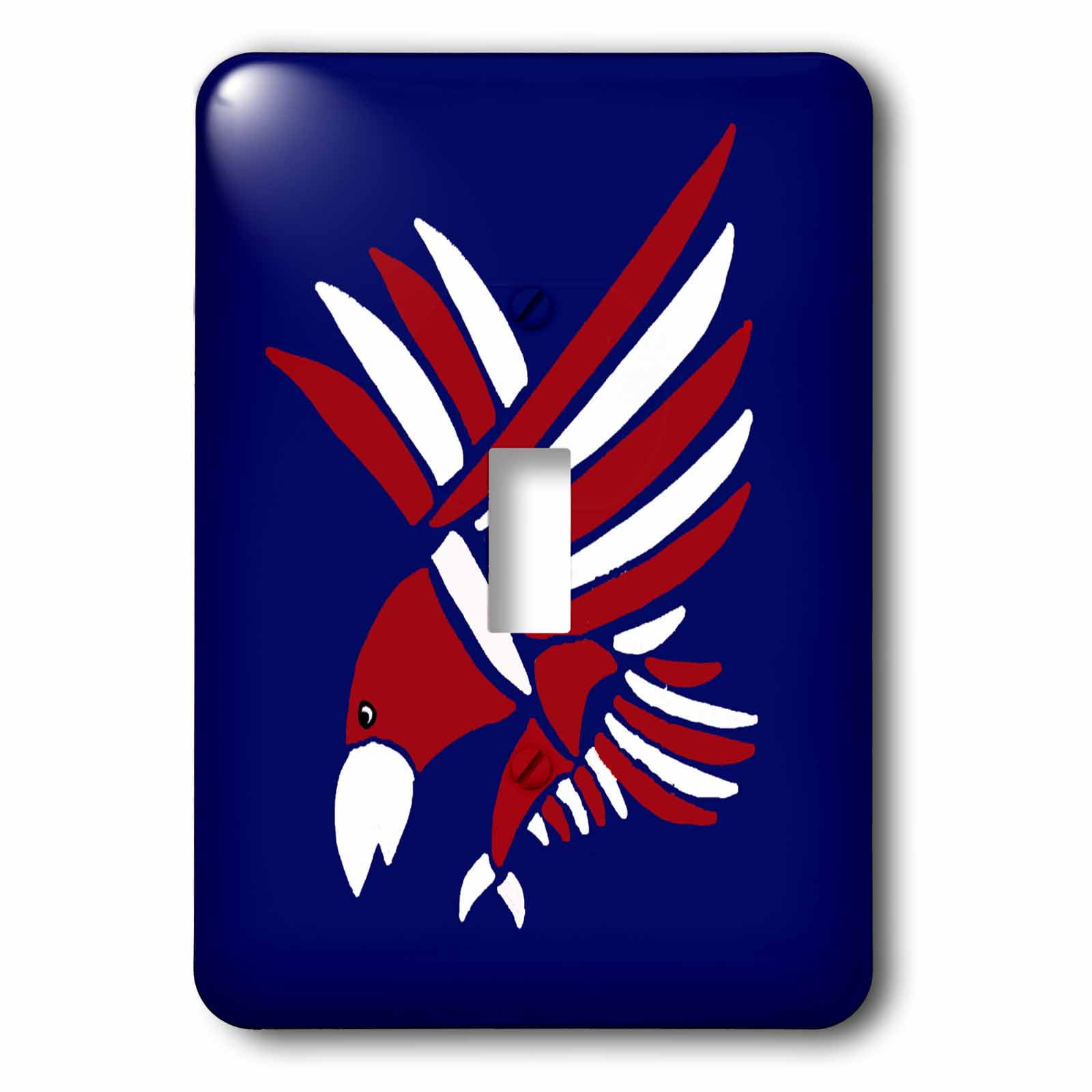 Red, White, and Blue Patriotic Flying Eagle single toggle switch lsp ...