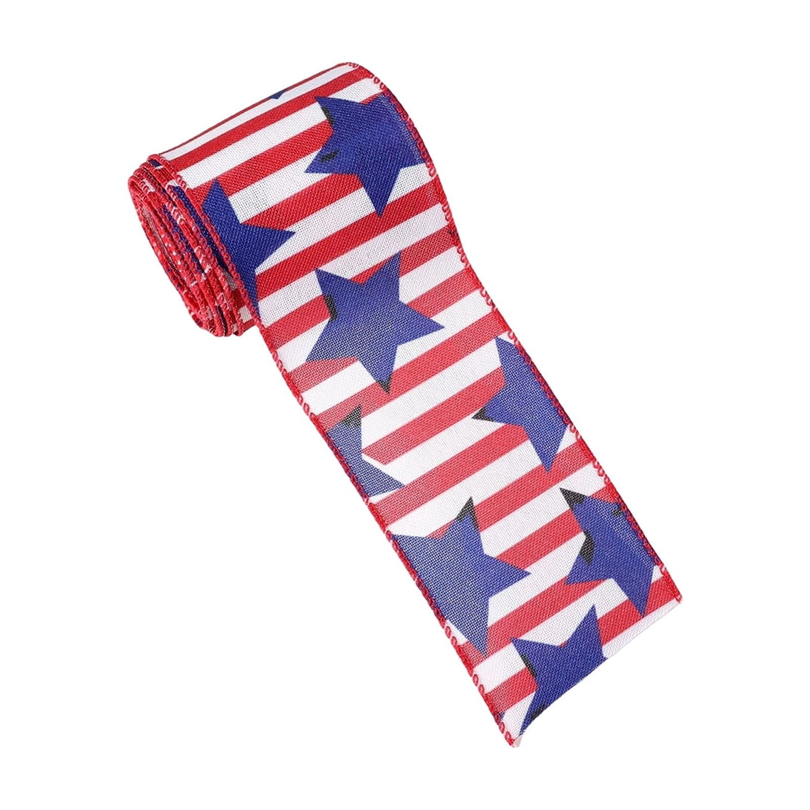 Red White and Blue Ribbon, Patriotic Ribbon, 2 Inch, Fourth of July ...