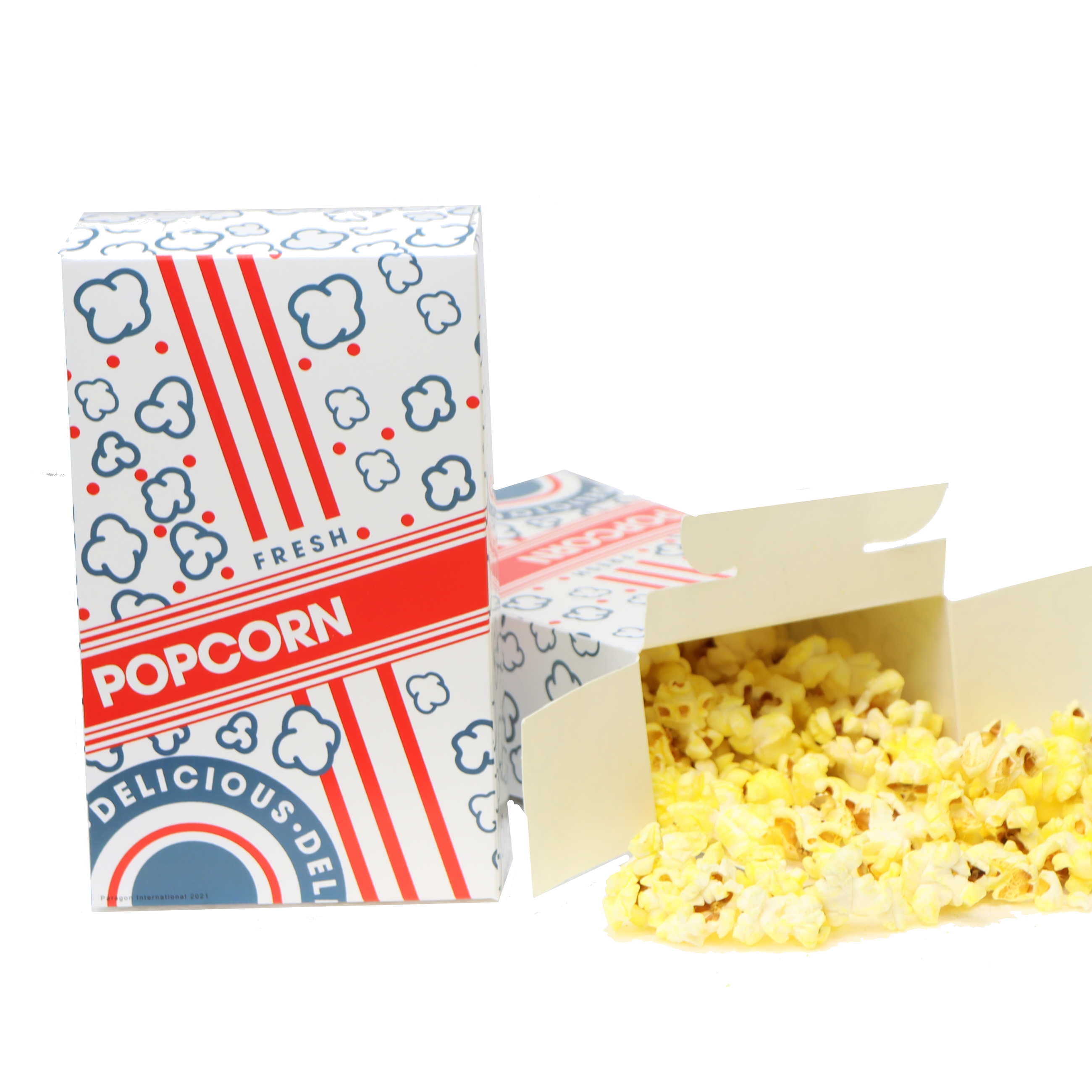 Red, White and Blue Small Popcorn Box, (0.74 oz.), 50 count