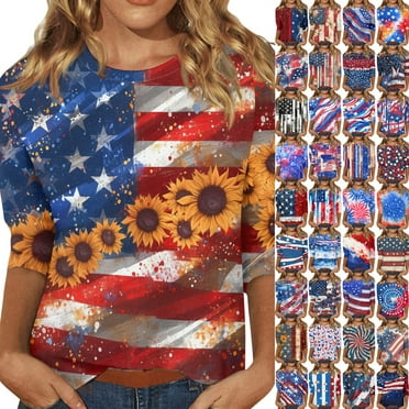 4th of july dog tee shirts