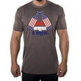 thumbnail image 1 of Red White and Brew, Men's Drinking T-shirt, Funny fourth of July shirts - Espresso MH200PATRIOT S8 M, 1 of 3
