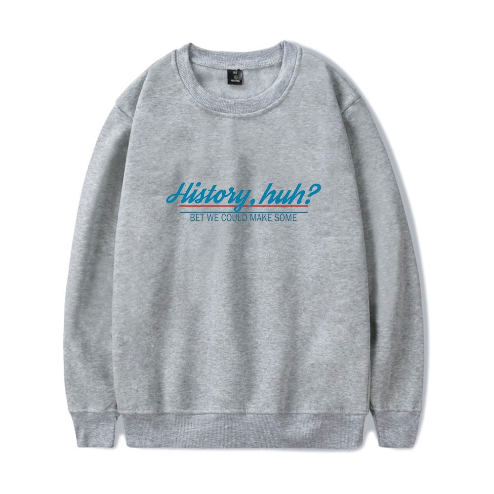 Huh Clothes Red White and Royal Blue History Huh Crewneck Sweatshirt Unisex Long ...