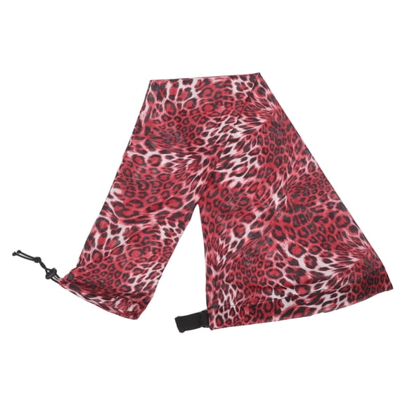 WEUVEB Red Hair Wrap for with Adjustable Fit, Breathable and Comfortable Fabric, Stylish Headwrap for Daily Wear