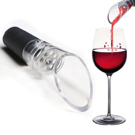 Red Wine Aerator Acrylic Bottle Stopper Decanter Wine Pourer Aerating Pour Spout Wine Air Aerator