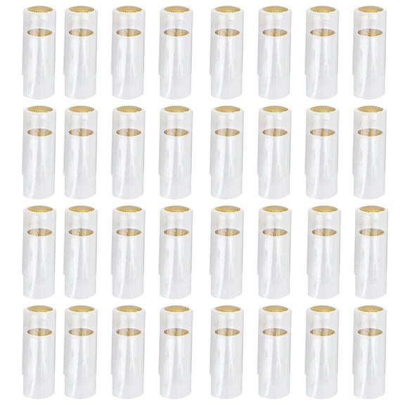NIAIZEK 100Pcs Transparent Heat Shrink Wine Bottle Caps Plastic Seals for Bottles Home Bar Accessories