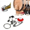 thumbnail image 1 of Red Wine Cap Homebrew Beer Bottle Replacement Swing Cap Flip Top Stopper, 1 of 12