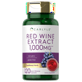 Red Wine Extract Capsules 1000mg 120 Count by Carlyle