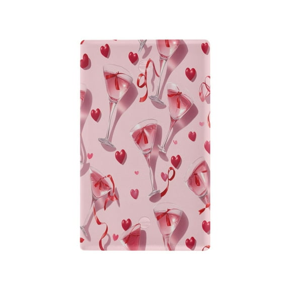 Red Wine Glass Light Switch Cover Switch Plate Outlet Cover Plug Cover for Electrical Outlet