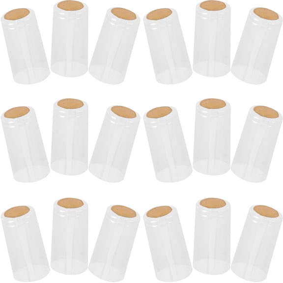 NIAIZEK PVC Wine Bottle Sealing Caps Prevent Oxidation 100pcs