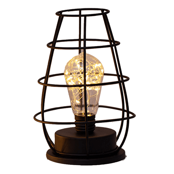 Red Wine Shape Lamp Led Lamp Wine Cup Table Light Metal Wrought Iron Lamp Modern Home Decoration