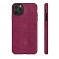 thumbnail image 1 of Red Wine Snakeskin Print iPhone 15 Case-iPhone-Animal Print iPhone Case, 1 of 1