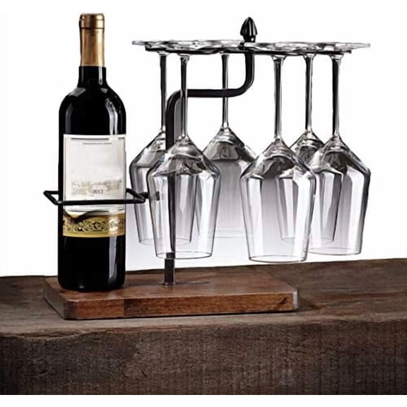 Red Wine Stemware Racks Kitchen Bar Table Decoration Metal Drying Rack Wine Glass Holder Cutlery Storage Rack$$Home Decor, Kitchen, & Other