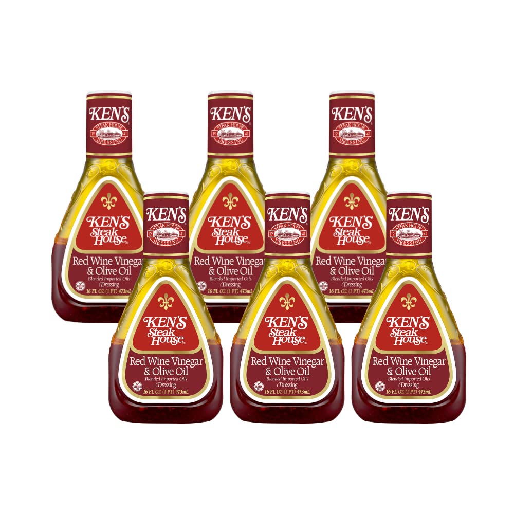 Red Wine Vinegar & Olive Oil Dressing (Pack 6)