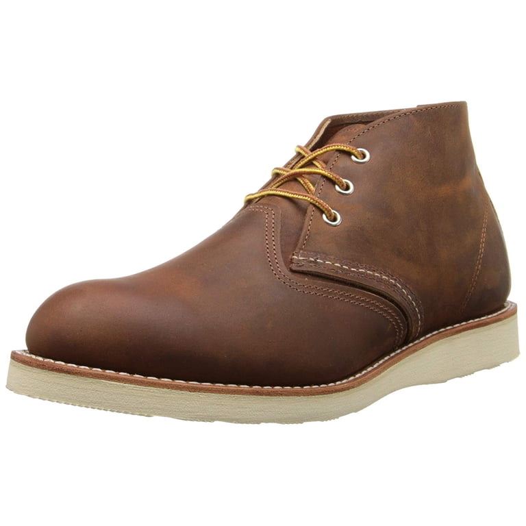 Red Wing 3137: Mens Heritage Work Chukka Copper Rough  display picture 1