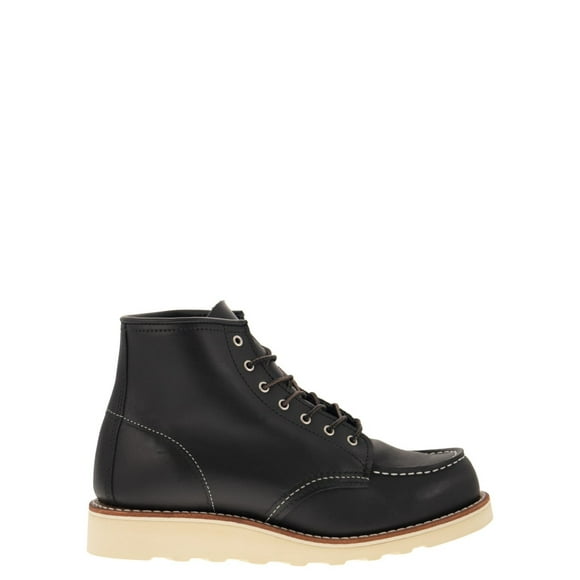 Classic Moc - Leather Ankle Boot Black (Women's)