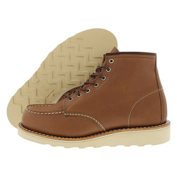 Red Wing Classic Moc Womens Shoes Size 9, Color: Brown