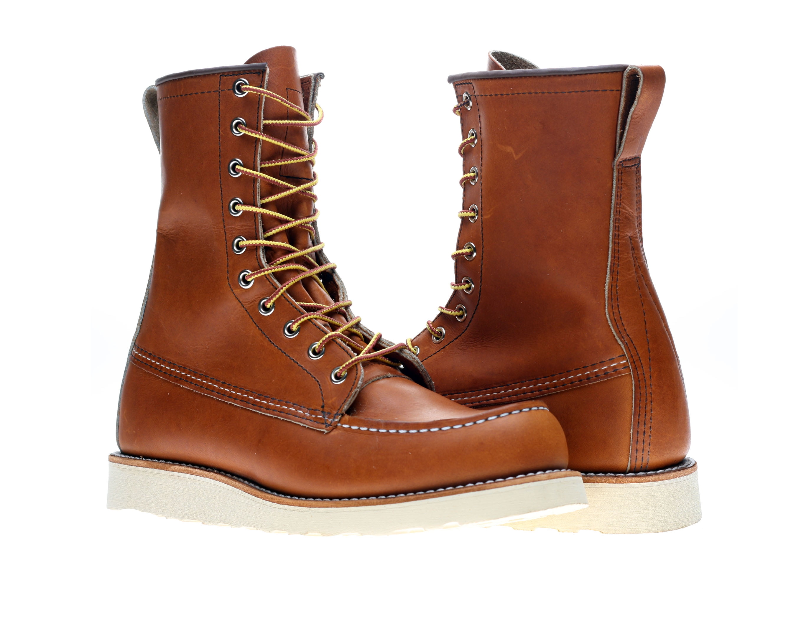 Red Wing Heritage 877 8-Inch Classic Moc Toe Men's Boots Size 8D