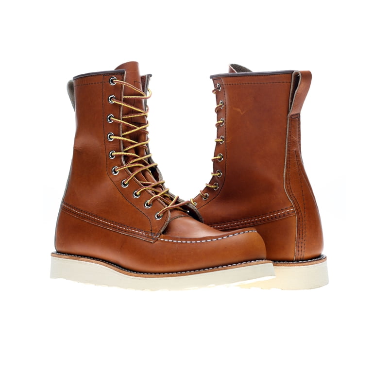 Red Wing Heritage 877 8-Inch Classic Moc Toe Men's Boots Size 8D