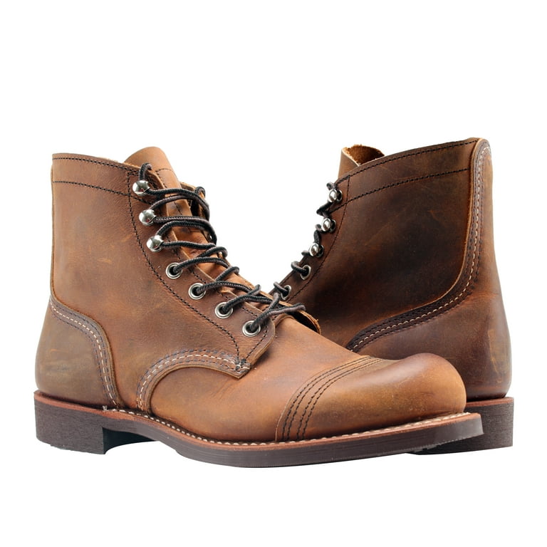 Red Wing Heritage Men's Iron Ranger Work Boot, Copper Rough and
