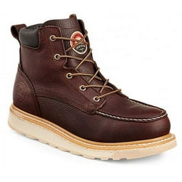 Irish Setter Ashby Men s Moc Toe 6 Soft Toe Wedge Sole Work Boot Goodyear Welt Resoleable Walmart