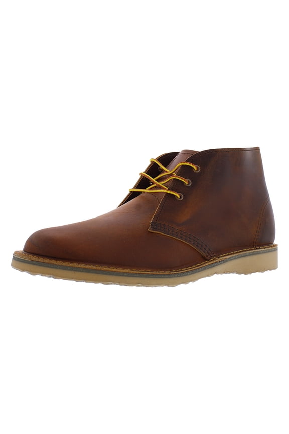 Weekender Boot Leather Mens Shoes Size 8.5, Color: Copper