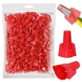 Red , Winged Wire End Connector Cover, Nut 188 AWG, HSP13 Type Screw
