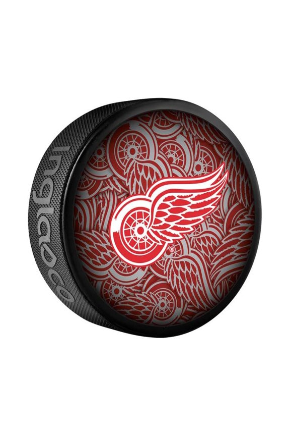 Red Wings Officially Licensed Clone Design Hockey Puck
