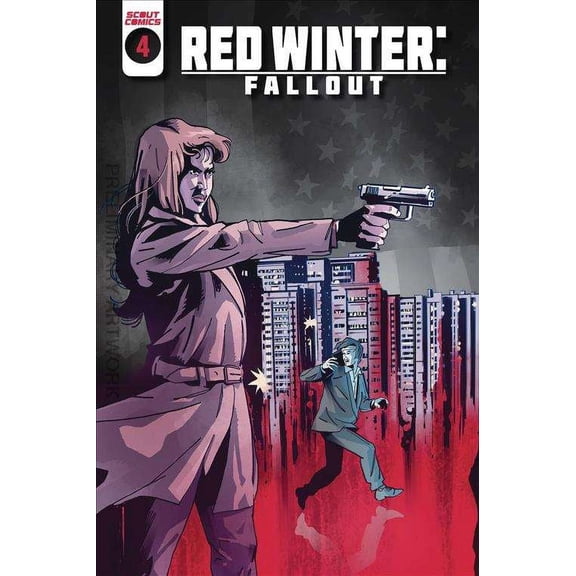 Red Winter: Fallout (Scout) #4 VF ; Scout Comic Book