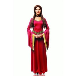 Medieval Queen Deluxe Costume Adult Red Medieval Queen Deluxe Costume Adult Red