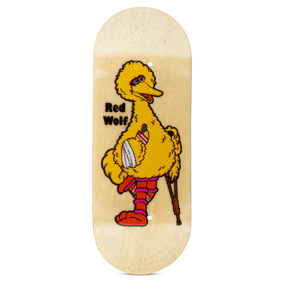 Red Wolf Fingerboards Red Wolf Fingerboard Deck - Big Bird Nature, RSS - 34.5mm