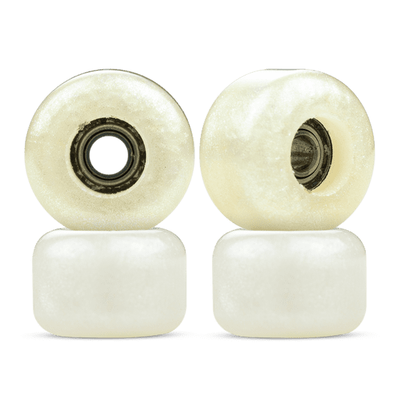 Red Wolf Fingerboards Wysocki Fingerboard Skatewides 2.0 Wheels - 7.5mm Bones Hwite