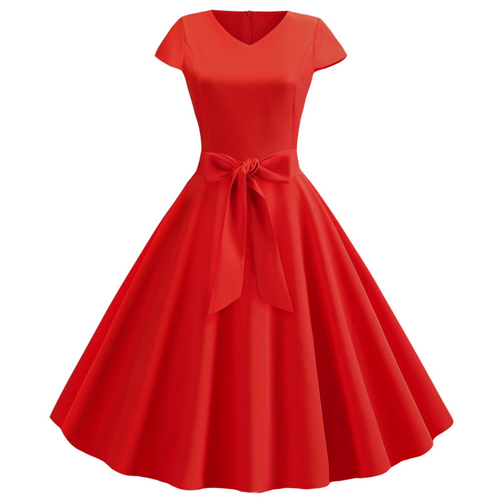 Red dressy dress sale