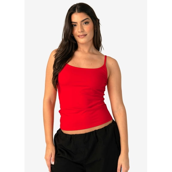 Red | Womens Contour Tank