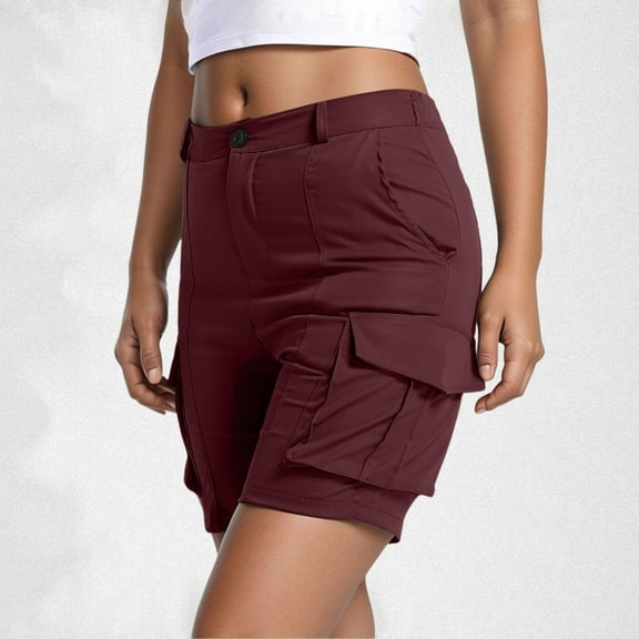 Red Womens Sweatpants Women's Fashionable Fitness Running Pants with Pockets for Outdoor Hiking Casual Overalls Casual Pants Women