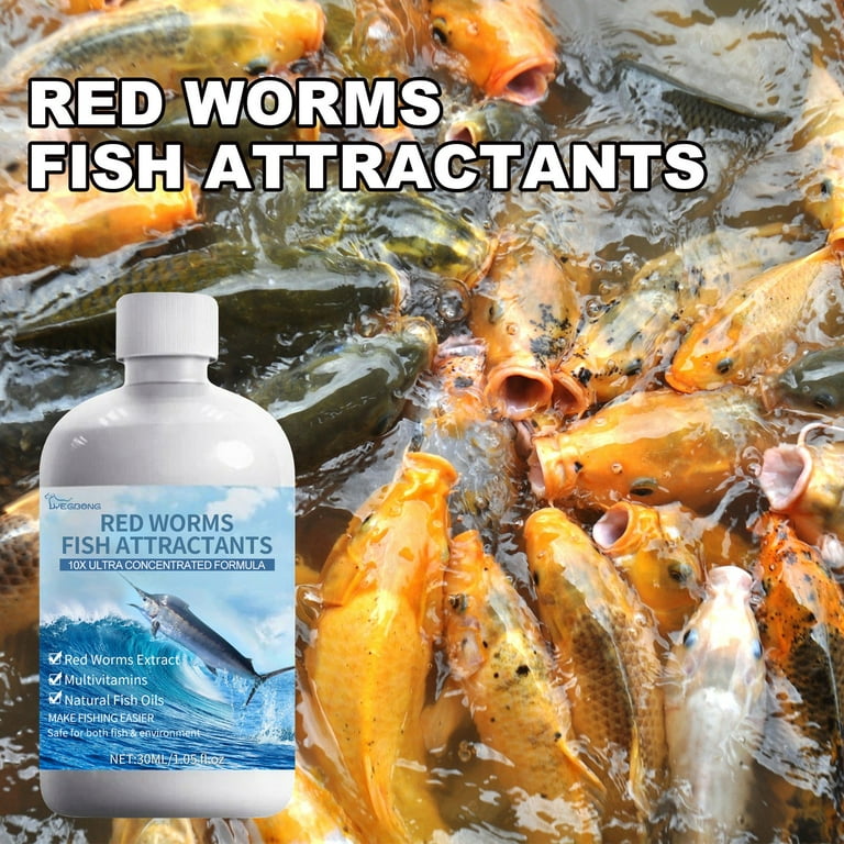 Red Worm Liquid Bait,High Concentration Attractive Smell Fishing