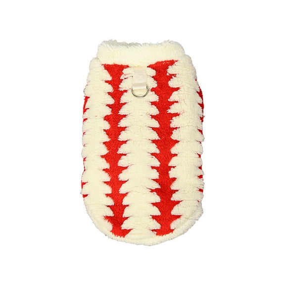 Red XS Pet Clothes For Large Dogs And Cats Autumn Winter Double Sided Velvet Coat Warm Fleece Lining Red Color Size Xs For Golden Retriever And Other Breeds