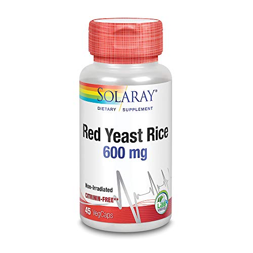 Red Yeast Rice 600Mg Healthy Heart & Cardiovascular System Support