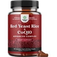 Natures Craft Red Yeast Rice Capsules 1200mg with CoQ10 100mg, 60 ct ...